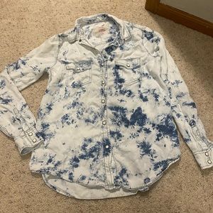 Pearl button up shirt